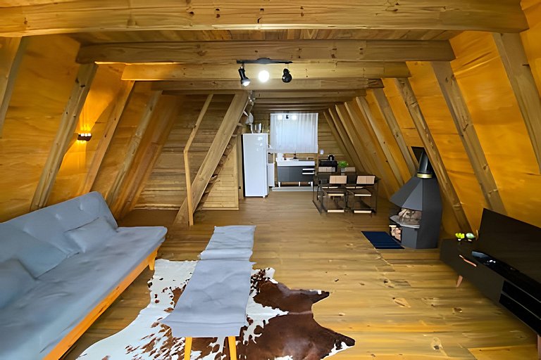 Chalé dos Alpes 2 hidromassagem e Lareira