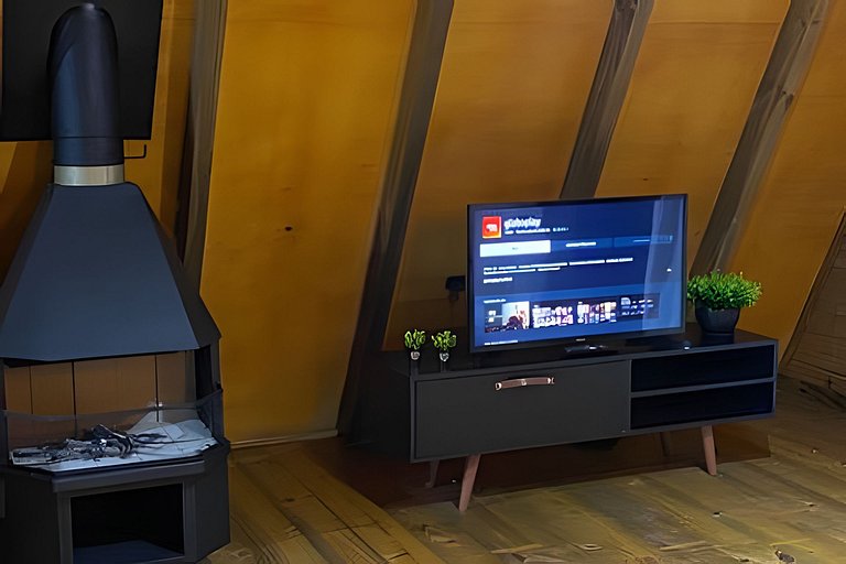 Chalé dos Alpes 1 hidromassagem e Lareira