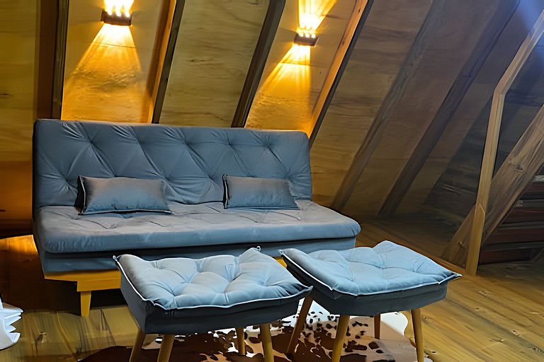 Chalé dos Alpes 2 hidromassagem e Lareira