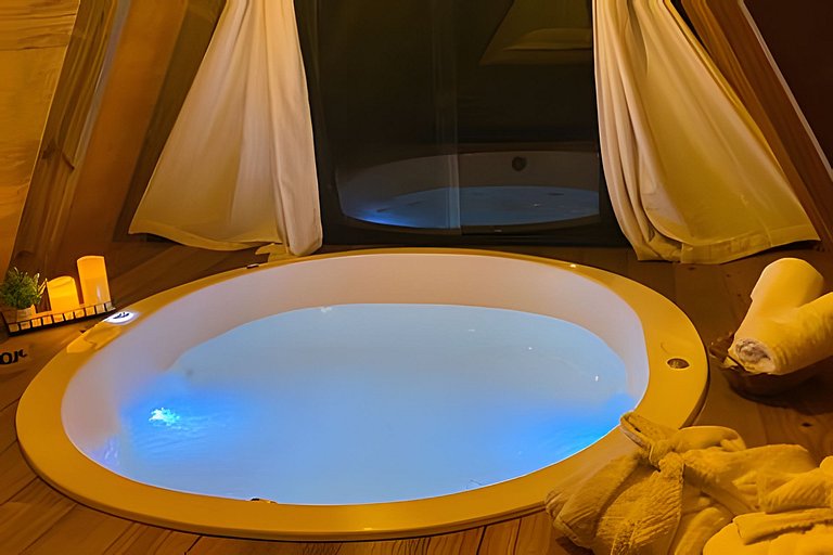 Chalé dos Alpes 1 hidromassagem e Lareira