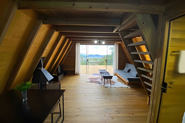 Chalé dos Alpes 2 hidromassagem e Lareira