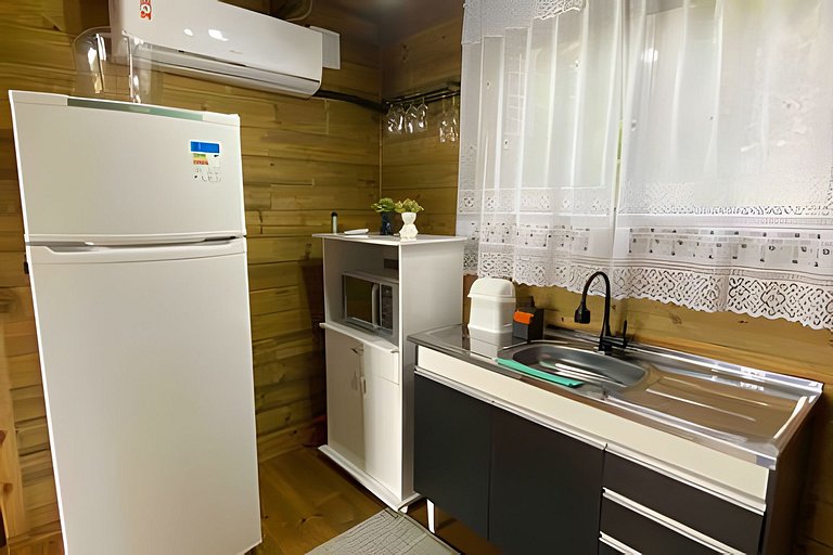 Chalé dos Alpes 2 hidromassagem e Lareira