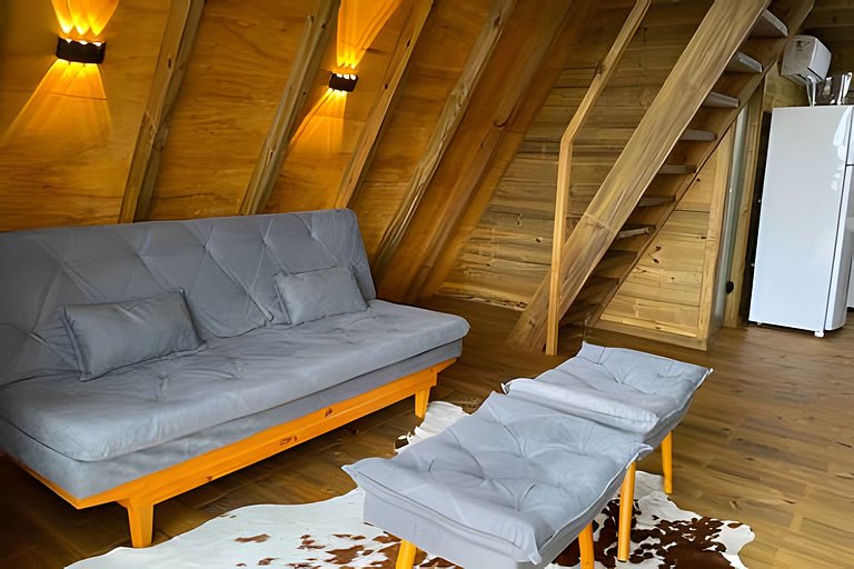 Chalé dos Alpes 2 hidromassagem e Lareira