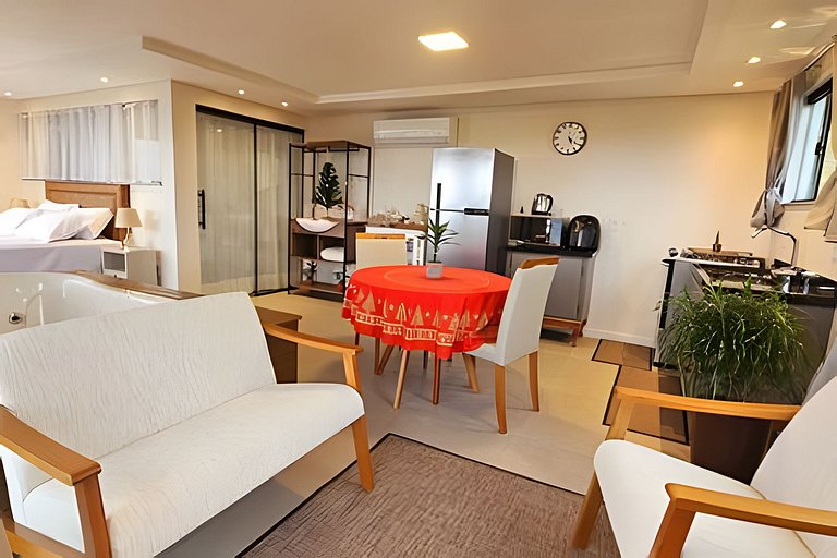 Recanto Pôr do Sol com Hido e lareira