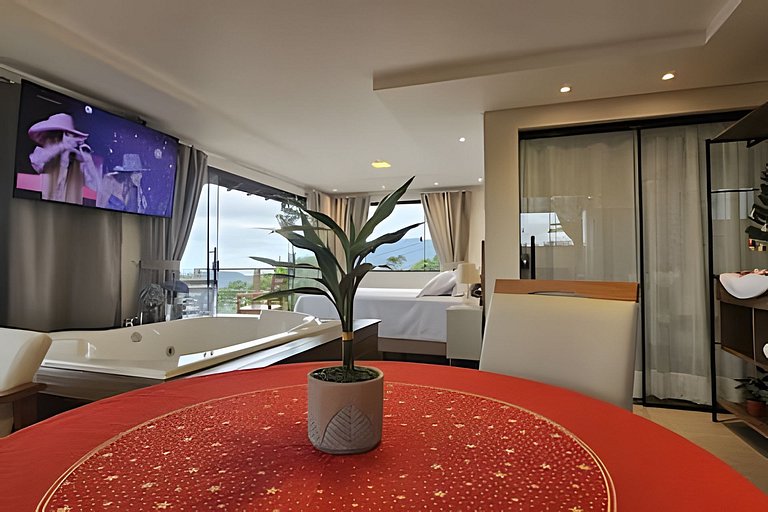 Recanto Pôr do Sol com Hido e lareira