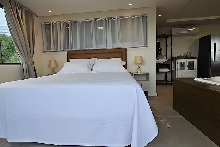 Recanto Pôr do Sol com Hido e lareira