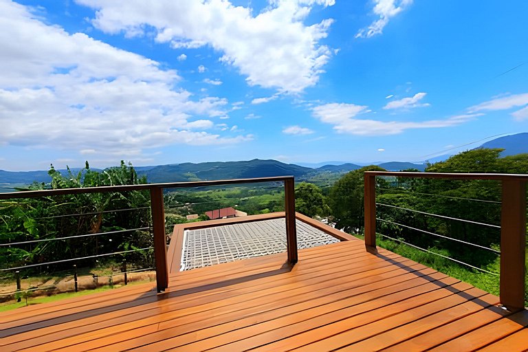 Recanto Pôr do Sol com Hido e lareira