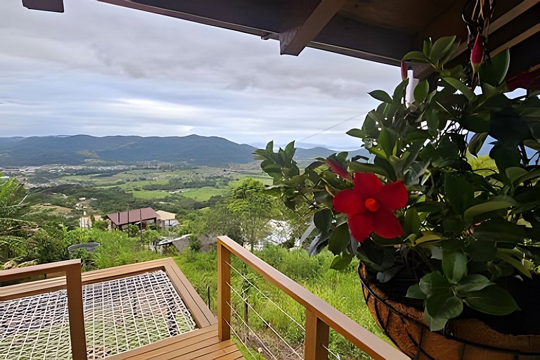 Recanto Pôr do Sol com Hido e lareira