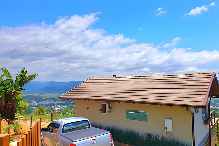 Recanto Pôr do Sol com Hido e lareira