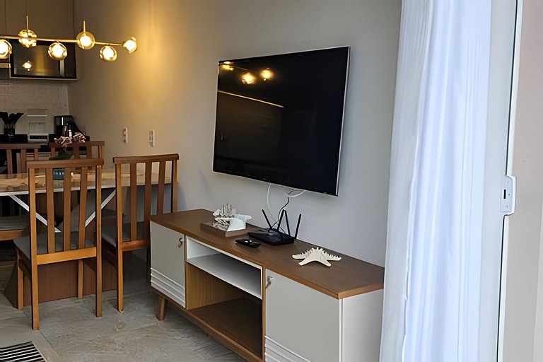 Aconchego à Beira Mar 2 em Gov Celso Ramos/SC