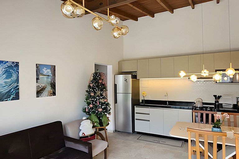 Aconchego à Beira Mar 2 em Gov Celso Ramos/SC