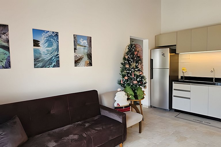 Aconchego à Beira Mar 2 em Gov Celso Ramos/SC