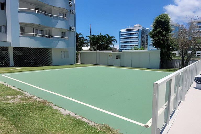 Apto Corsário com Piscina á 100m Praia Palmas/SC