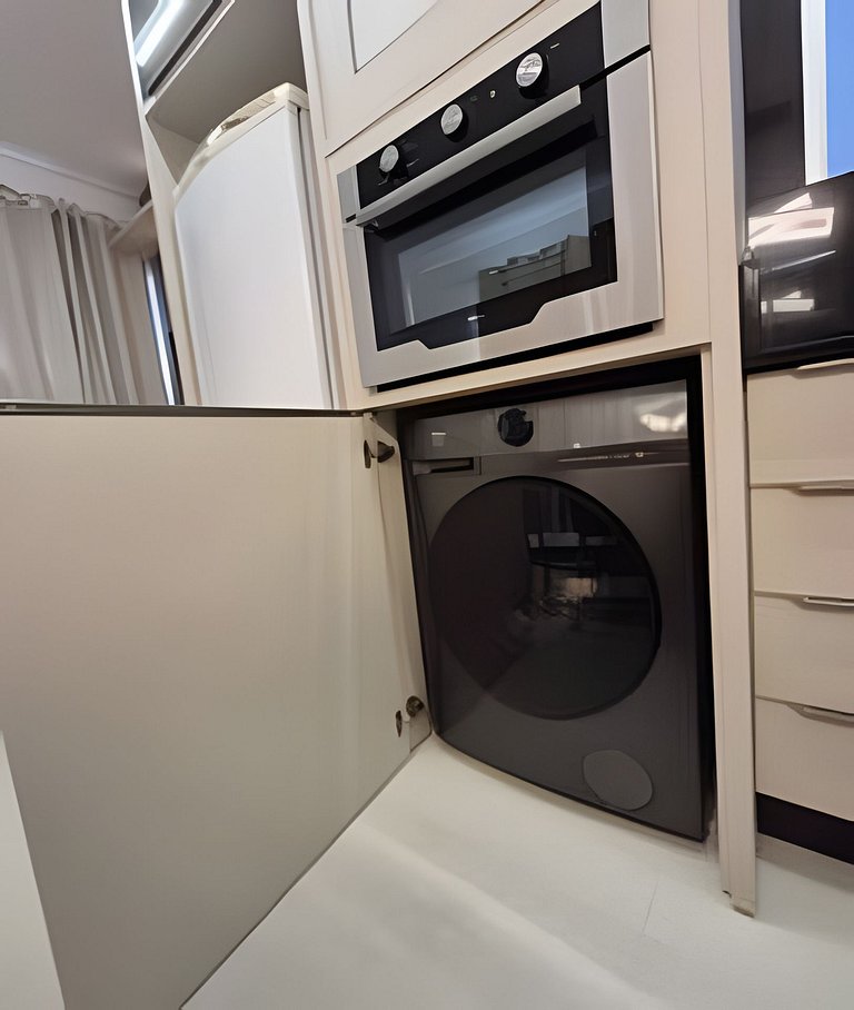 Apto Corsário com Piscina á 100m Praia Palmas/SC